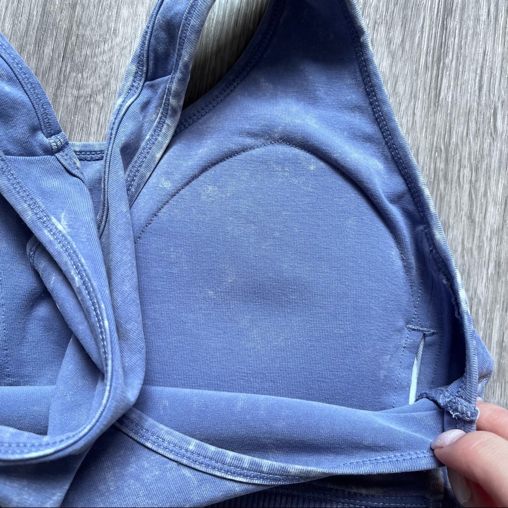 Splendid• Emily Acid Wash Bra Stone Blue - Picture 8 of 11